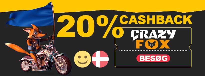 Crazy Fox: skattefri casino med Malta licens